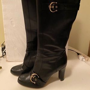 Boutique 9 high black boots like new